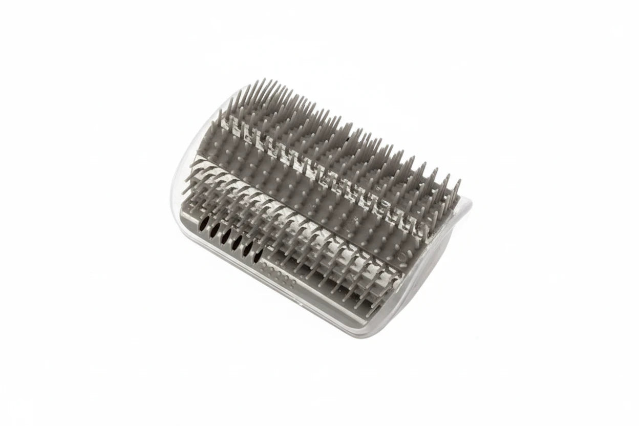 Massage Pet Cat Brush Corner Scrape Hair Removal Beauty Clean Corner Brush Removable Scratcher Comb for Kitten Cat - Mur&Moi