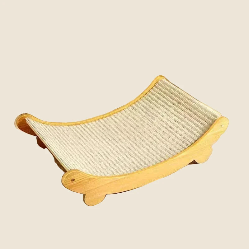 Wooden Cat Scratching Pads Multifuction Cats Sleeping Bed Detachable Wear-resistant Cat Scratch Board Kitten Grinding Cats Toys - Mur&Moi