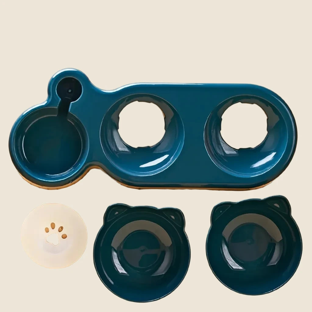 Double bols avec distributeur d'eau| Felismart - Mur&Moi